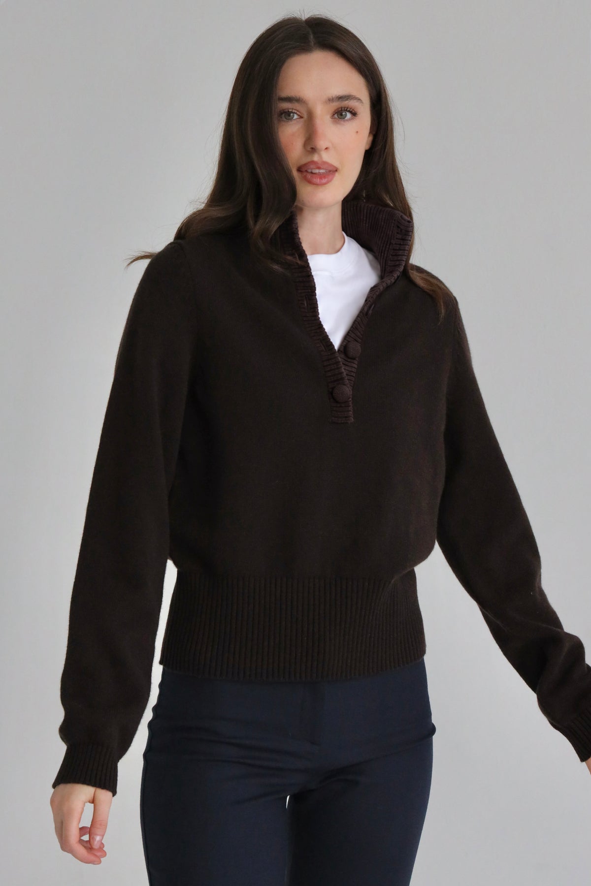 The Buttons Up Jumper